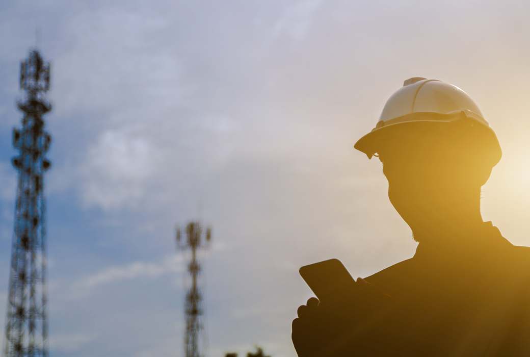 Telecomunications Silhouette of Engineer .png